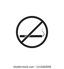 No smoking sign vector