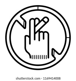 No smoking sign vector