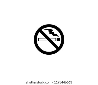 No smoking sign vector