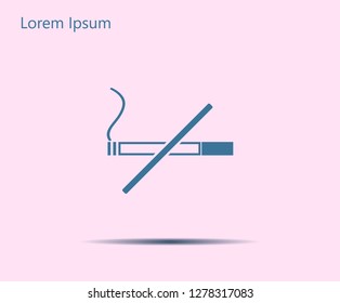 No smoking sign vector