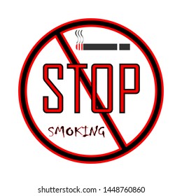 No smoking sign - Vector