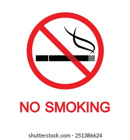 No smoking sign Vector