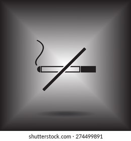No smoking sign vector