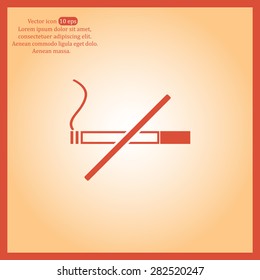 No smoking sign vector