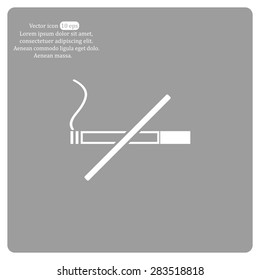 No smoking sign vector