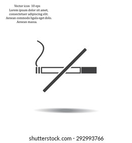 No smoking sign vector