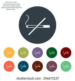 No smoking sign vector