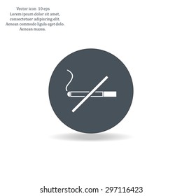 No smoking sign vector