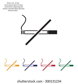No smoking sign vector