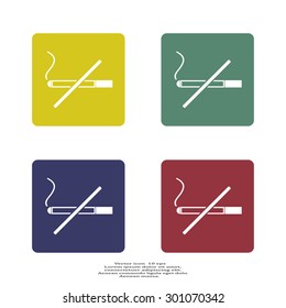No smoking sign vector