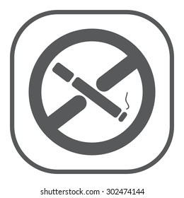 No smoking sign vector