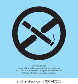 No smoking sign vector
