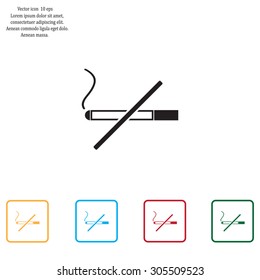 No smoking sign vector