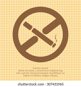 No smoking sign vector