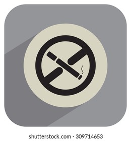 No smoking sign vector