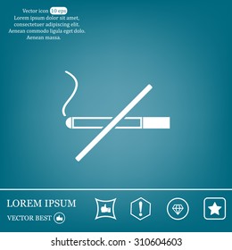 No smoking sign vector