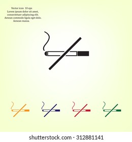 No smoking sign vector