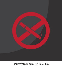 No smoking sign vector