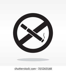 No smoking sign vector