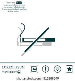 No smoking sign vector
