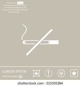 No smoking sign vector