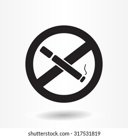 No smoking sign vector