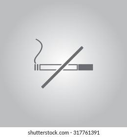 No smoking sign vector