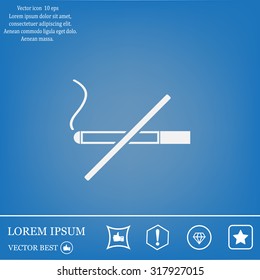 No smoking sign vector