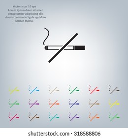 No smoking sign vector