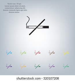 No smoking sign vector