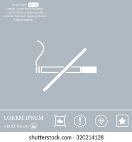 No smoking sign vector