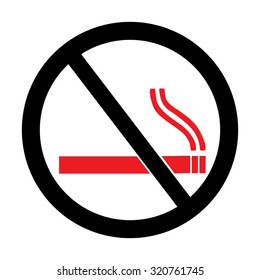 No smoking sign vector