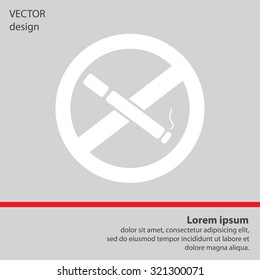 No smoking sign vector