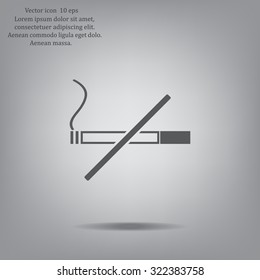 No smoking sign vector