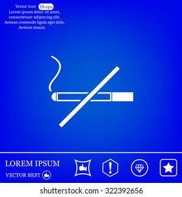 No smoking sign vector