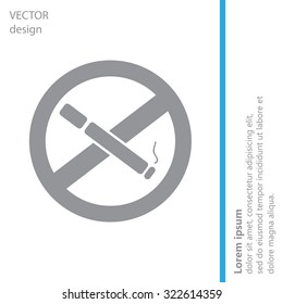 No smoking sign vector