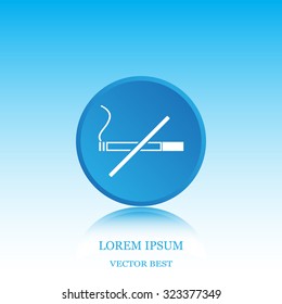 No smoking sign vector
