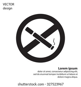 No smoking sign vector