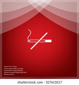 No smoking sign vector