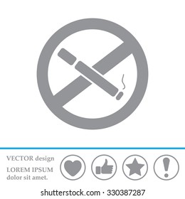 No smoking sign vector