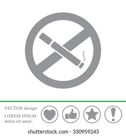 No smoking sign vector