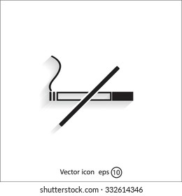 No smoking sign vector