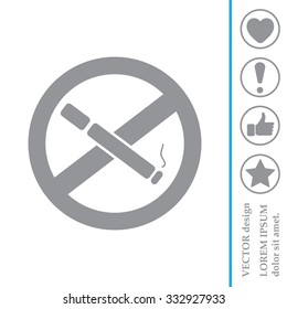No smoking sign vector