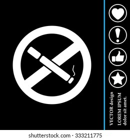 No smoking sign vector