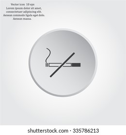 No smoking sign vector