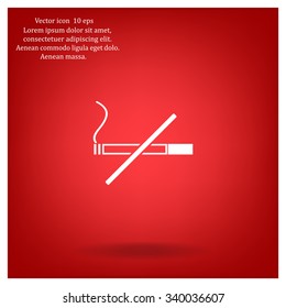 No smoking sign vector