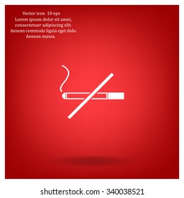 No smoking sign vector