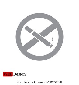No smoking sign vector