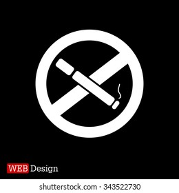 No smoking sign vector
