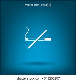 No smoking sign vector